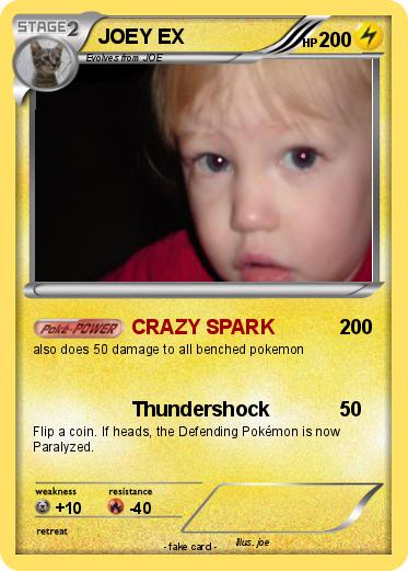 Pokemon JOEY EX