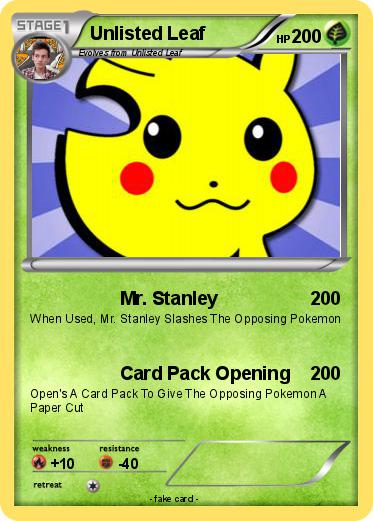 Pokemon Unlisted Leaf