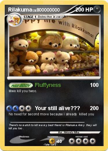 Pokemon Rilakuma