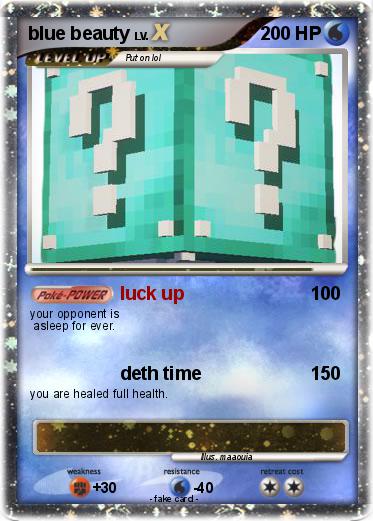 Pokemon blue beauty