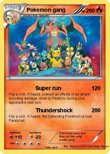 Pokemon Pokemon gang