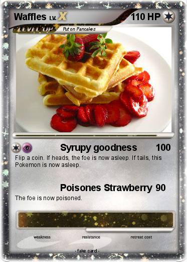 Pokemon Waffles