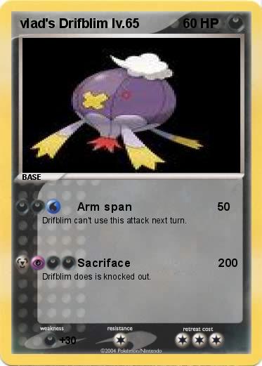 Pokemon vlad's Drifblim lv.65