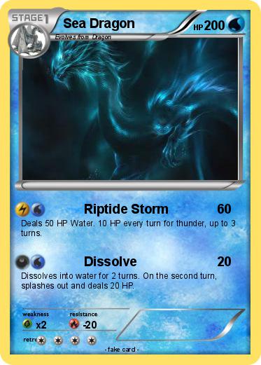 Pokemon Sea Dragon
