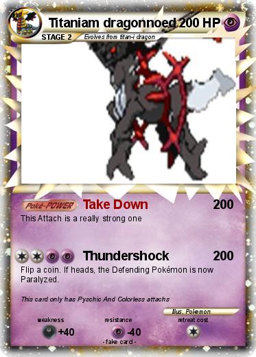 Pokemon Titaniam dragonnoed