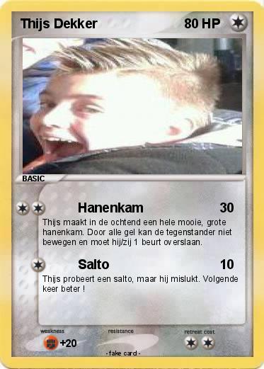 Pokemon Thijs Dekker