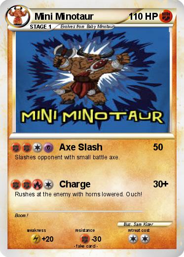 Pokemon Mini Minotaur