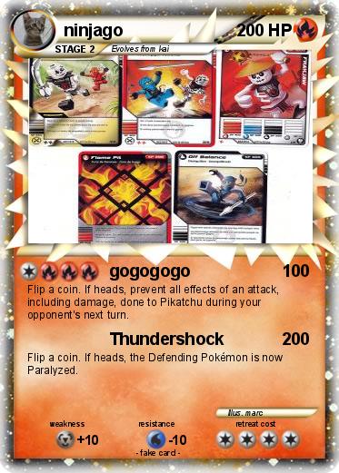 Pokemon ninjago