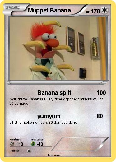 Pokemon Muppet Banana