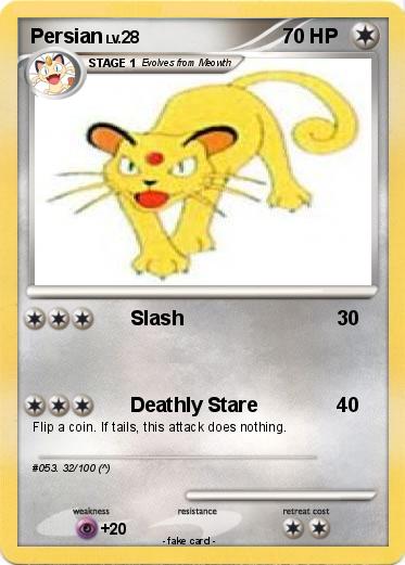 Pokemon Persian