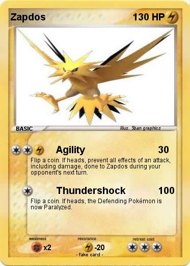 Pokemon Zapdos