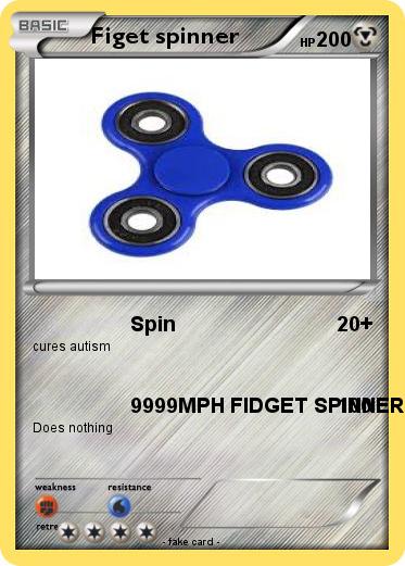 Pokemon Figet spinner