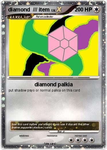 Pokemon diamond  /// item