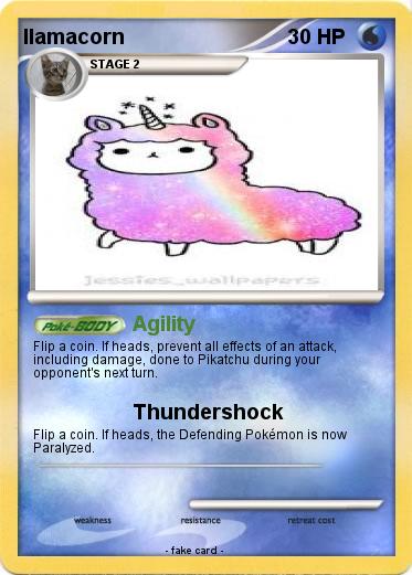 Pokemon llamacorn