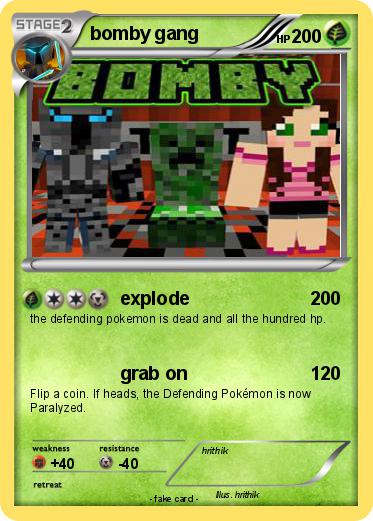 Pokemon bomby gang