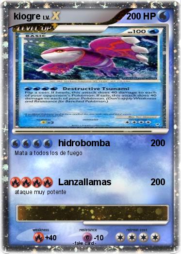 Pokemon kiogre