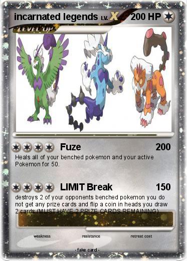 Pokemon incarnated legends