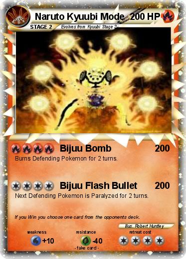 Pokemon Naruto Kyuubi Mode