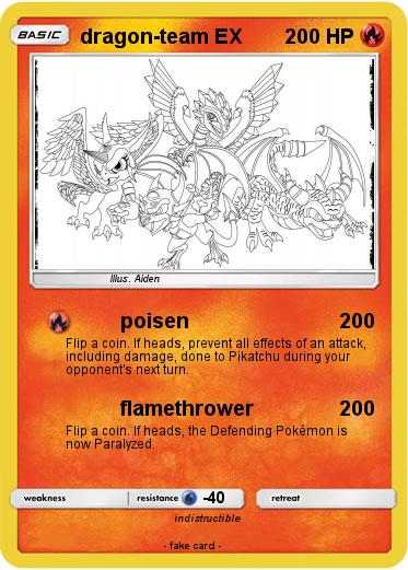 Pokemon dragon-team EX