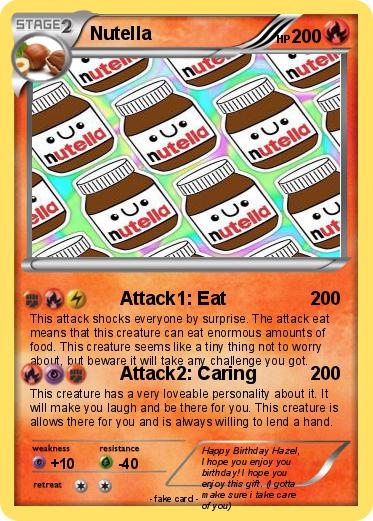 Pokemon Nutella
