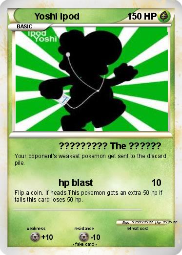 Pokemon Yoshi ipod