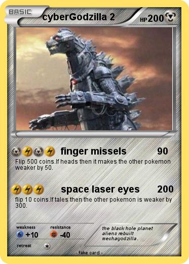 Pokemon cyberGodzilla 2