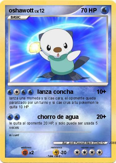 Pokemon oshawott