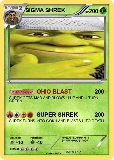 Pokemon SIGMA SHREK Pokemon SIGMA SHREK