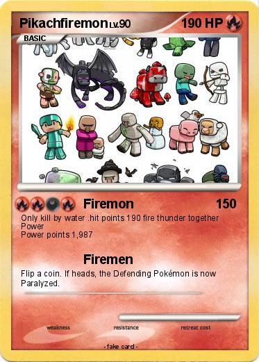 Pokemon Pikachfiremon