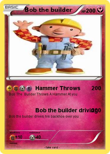 Pokemon Bob the builder
