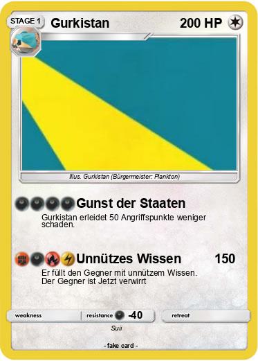 Pokemon Gurkistan