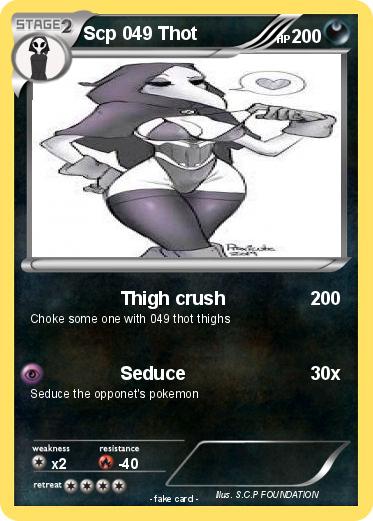 Pokemon Scp 049 Thot