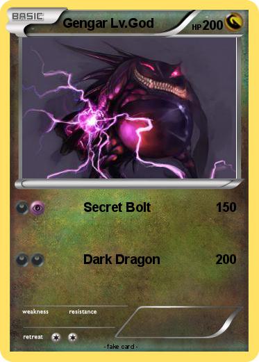 Pokemon Gengar Lv.God