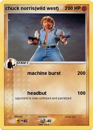 Pokemon chuck norris(wild west)