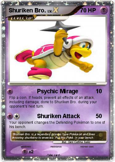 Pokemon Shuriken Bro.