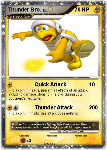 Pokemon Thunder Bro.