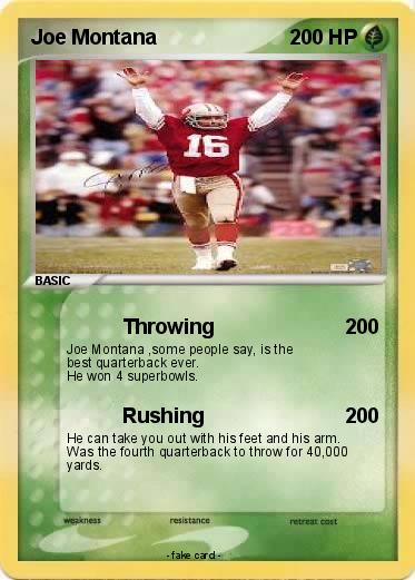Pokemon Joe Montana
