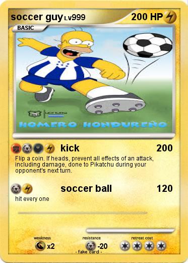 Pokemon soccer guy