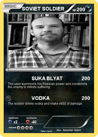 Pokemon SOVIET SOLDIER