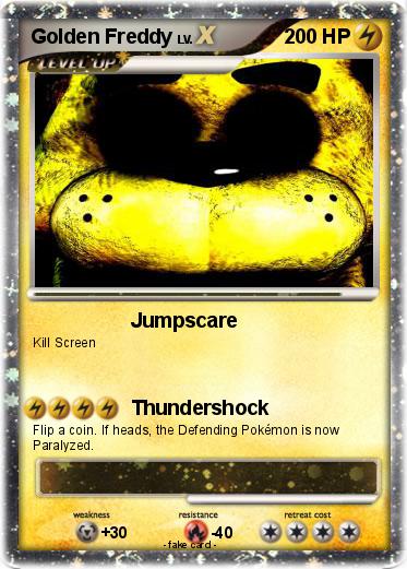 Pokemon Golden Freddy