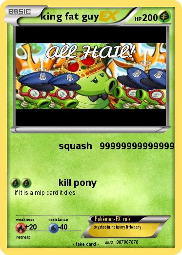 Pokemon king fat guy