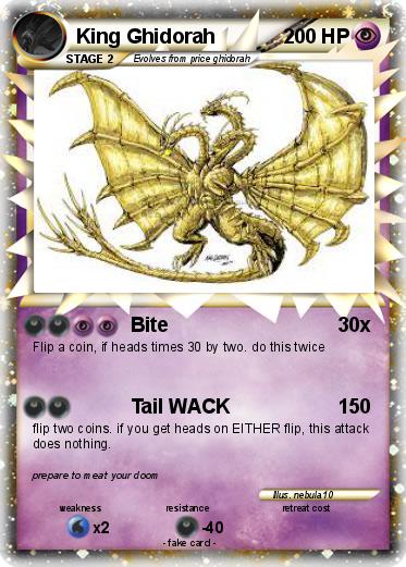 Pokemon King Ghidorah
