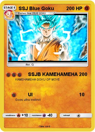 Pokemon SSJ Blue Goku