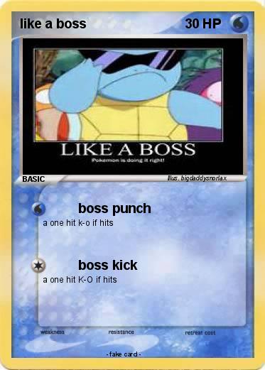 Pokemon like a boss