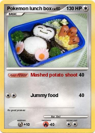Pokemon Pokemon lunch box