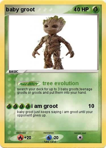 Pokemon baby groot