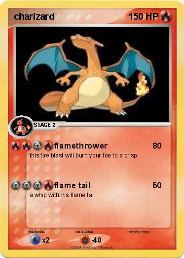 Pokemon charizard