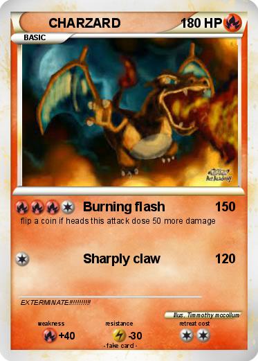 Pokemon CHARZARD