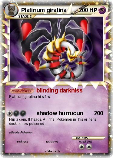 Pokemon Platinum giratina
