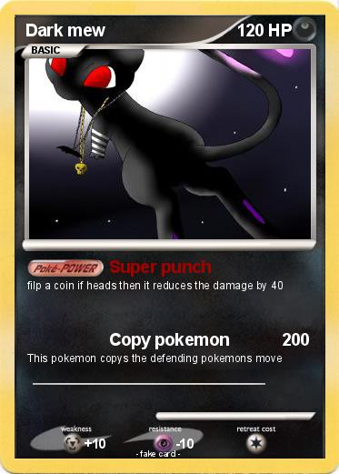 Pokemon Dark mew